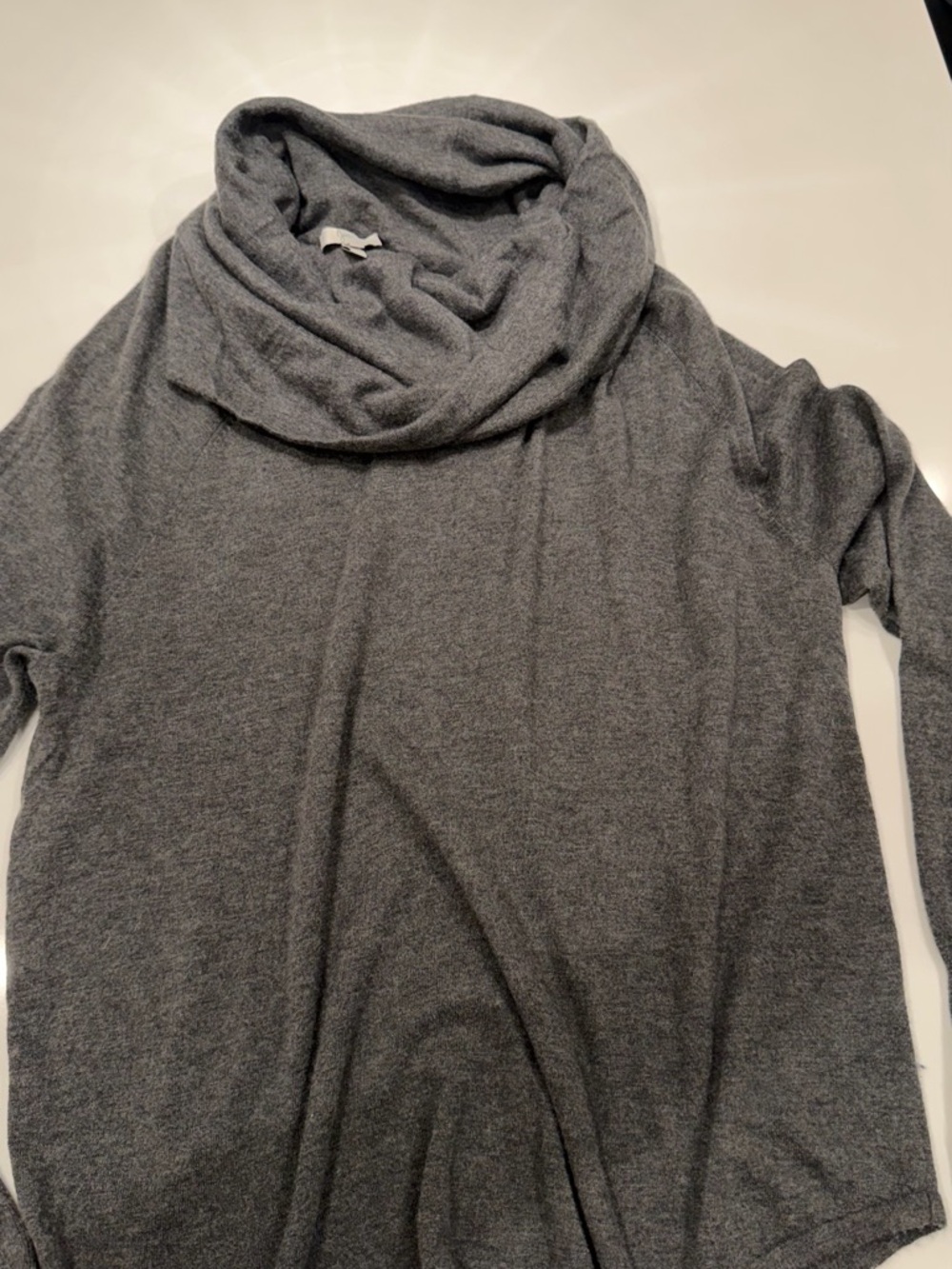 Joie Dark Gray Cowl Neck Sweater